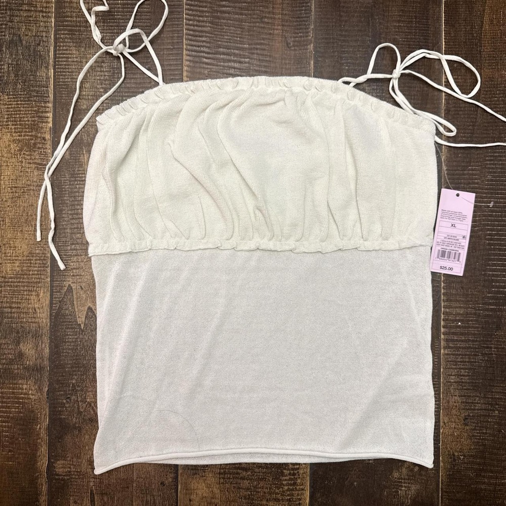 Wild Fable Women's Squareneck Tie-Tank Pullover Sweater Cami